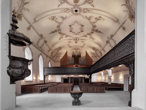 Kirchenschiff vom Chor | Foto: Jürg Zürcher, St.Gallen